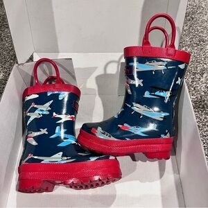 Hatley Fighter Jet Planes Rainboots